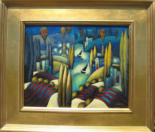" Climb The Air " de Viatcheslav Tchistiline, Pintura a la venta en Singulart