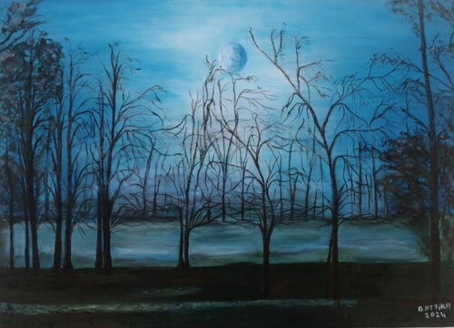 Énigme van Attika Boubezari, Schilderij te koop op Singulart