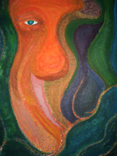 Arcane van Attika Boubezari, Schilderij te koop op Singulart