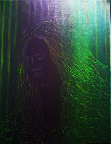 Réflexion van Attika Boubezari, Schilderij te koop op Singulart