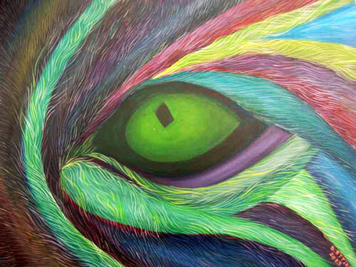 Approche by Attika Boubezari, Painting for Sale on Singulart