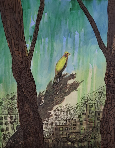 Perfect place to sit van Tony Trigg, Schilderij te koop op Singulart