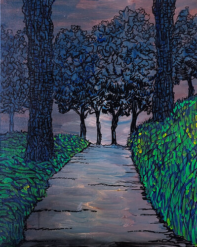Walking path 1 di Tony Trigg, Pittura in vendita su Singulart
