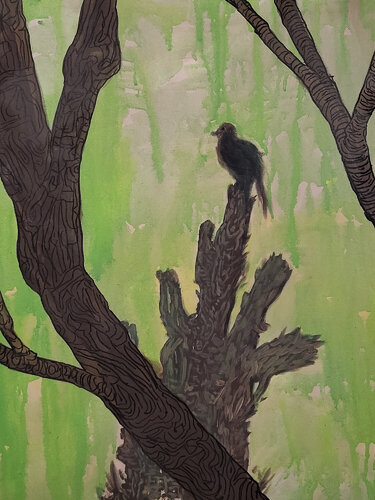 Admiring the view von Tony Trigg, Malerei kaufen auf Singulart