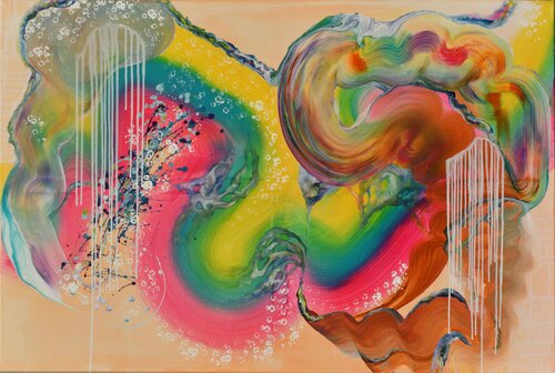 verschlungen van Othilia Middendorf, Schilderij te koop op Singulart