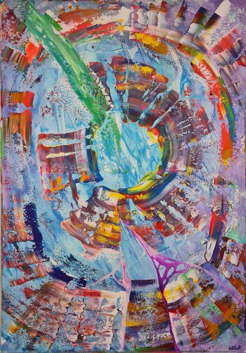 Zentrum par Othilia Middendorf, Peinture en vente sur Singulart