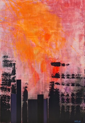 Großstadt par Othilia Middendorf, Peinture en vente sur Singulart