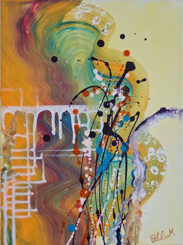 Welle di Othilia Middendorf, Pittura in vendita su Singulart