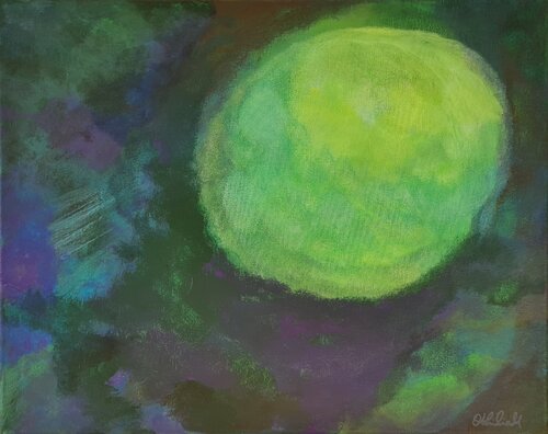 Lichtkugel by Othilia Middendorf, Painting for Sale on Singulart