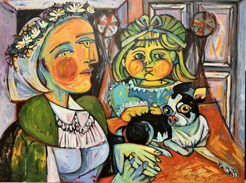 Gisoo van Farzaneh Ravesh, Schilderij te koop op Singulart
