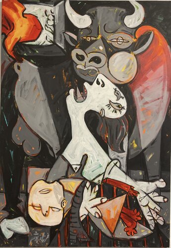 Ohne Titel van Farzaneh Ravesh, Schilderij te koop op Singulart