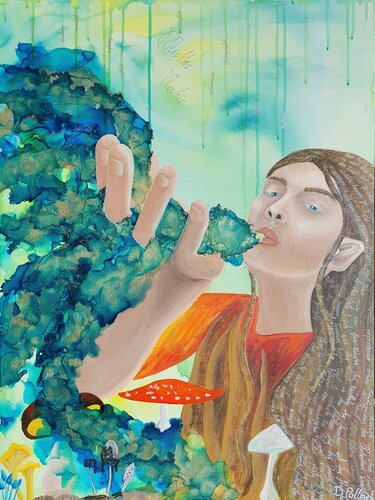 Mother nature von Denise Pollack, Malerei kaufen auf Singulart