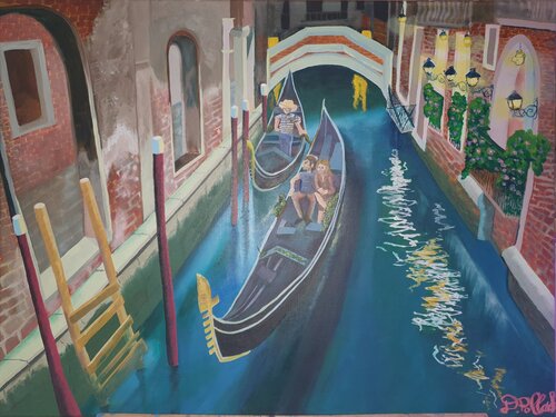 Venice by Denise Pollack, Painting for Sale on Singulart