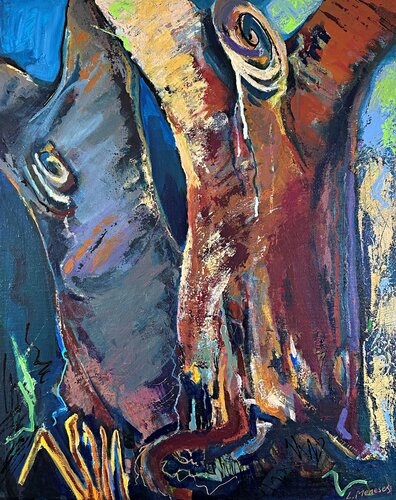 Rooted in Memory van Lynne Meneses, Schilderij te koop op Singulart
