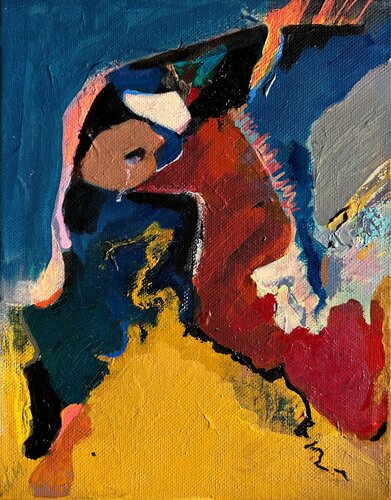 Reunion - Study di Lynne Meneses, Pittura in vendita su Singulart