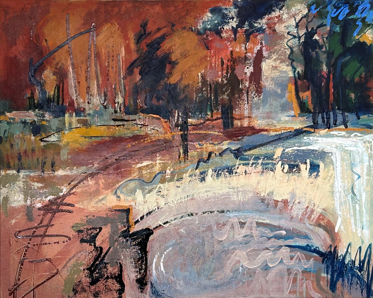 Whispers of the Wilderness Lynne Meneses Dipinto originale in vendita