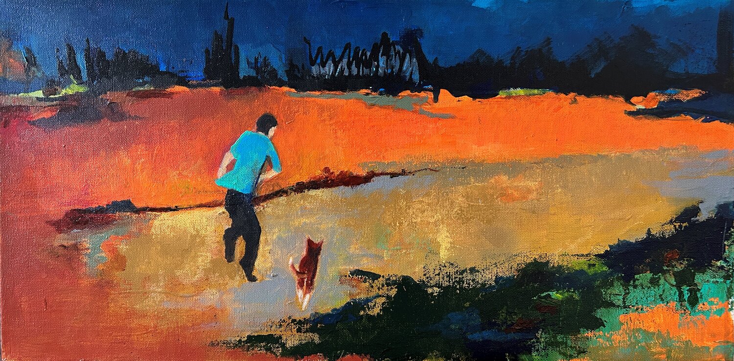 Running along the Shore Lynne Meneses