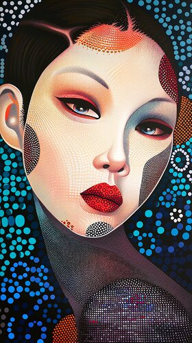 The Ethereal World of Pointillism Art von Paul David Groocock, Digital kaufen auf Singulart