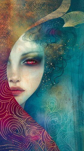 Japanese Elegance Personified in Art van Paul David Groocock, Digitaal te koop op Singulart