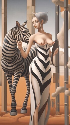 Outlandish Otherworldly Abstract Expressionism Art von Paul David Groocock, Digital kaufen auf Singulart