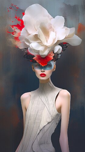 Fashionable Impressionism - Chic Brushstrokes van Paul David Groocock, Digitaal te koop op Singulart