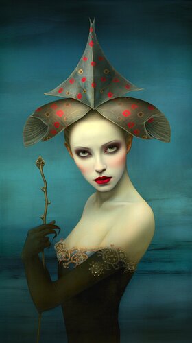 Sirens, Femme Fatales, and Seducers - Lorelei van Paul David Groocock, Digitaal te koop op Singulart