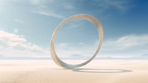 Futuristic Landscapes - Infinity and Beyond par Paul David Groocock, Digital en vente sur Singulart