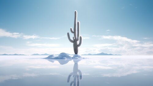 Futuristic Landscapes - Otherworldly Spacial Tundras de Paul David Groocock, Digital a la venta en Singulart