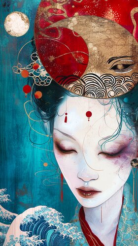 Ethereal Imagery a Symphony of Rhythm and Hues - Effulgence von Paul David Groocock, Digital kaufen auf Singulart