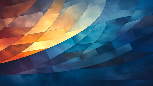 Geometric Generative Artworks in Glorious Technicolor Paul David Groocock