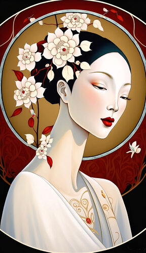 The White Collection  -  Lysandra par Paul David Groocock, Digital en vente sur Singulart