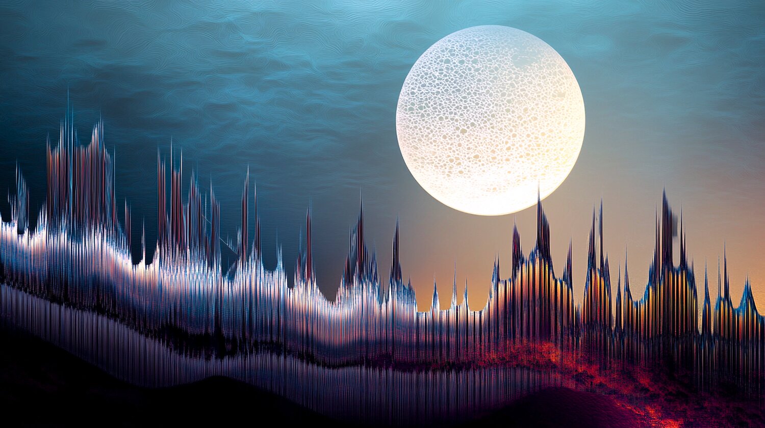 Celestial Cerulean Crescendo Paul David Groocock
