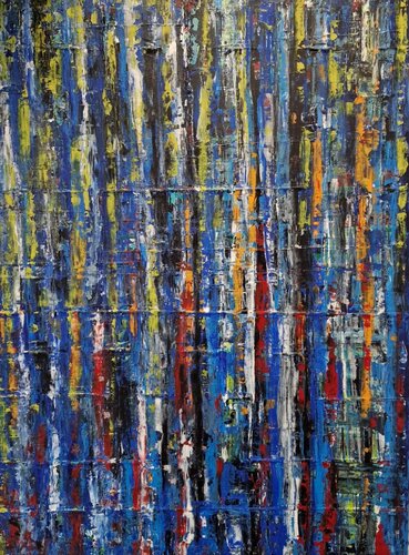 Matrix Forrest by Vincent Benner, Painting for Sale on Singulart