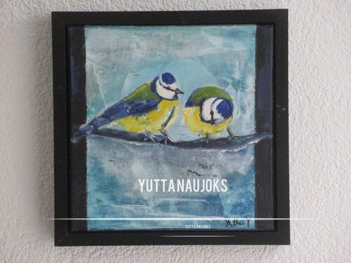 Meisengespräch de Yutta Naujoks, Pintura a la venta en Singulart