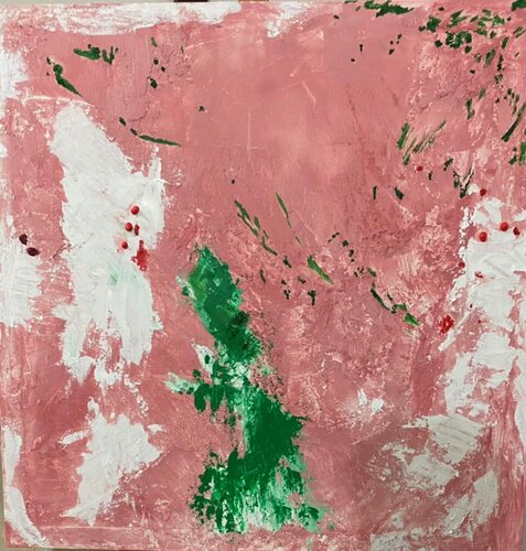 Prato fiorito by Valentina Mistretta, Painting for Sale on Singulart