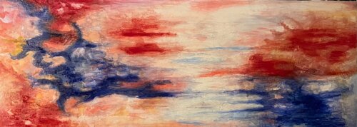 TRA LE NUVOLE von Valentina Mistretta, Malerei kaufen auf Singulart