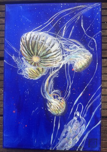 Medusa 1 von Susan Tye, Malerei kaufen auf Singulart