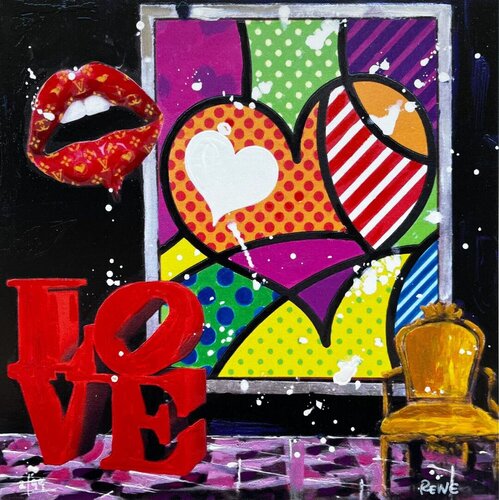 My heart is yours van Renè, Afdruk te koop op Singulart