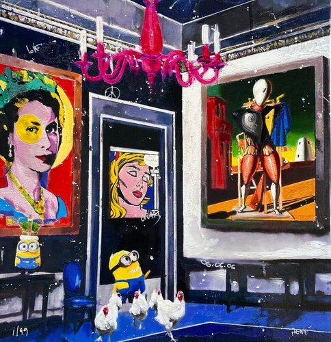 Royals and dummies  van Renè, Afdruk te koop op Singulart