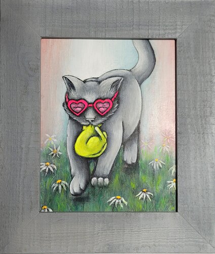 Here comes the sun by La Manda Luminescent, Painting for Sale on Singulart