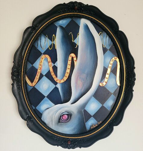 Soundwaves go deep par La Manda Luminescent, Peinture en vente sur Singulart
