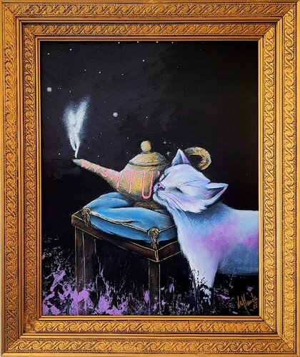 Wishful van La Manda Luminescent, Schilderij te koop op Singulart