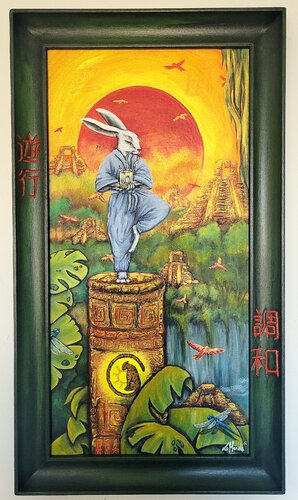 Cultural Balance von La Manda Luminescent, Malerei kaufen auf Singulart