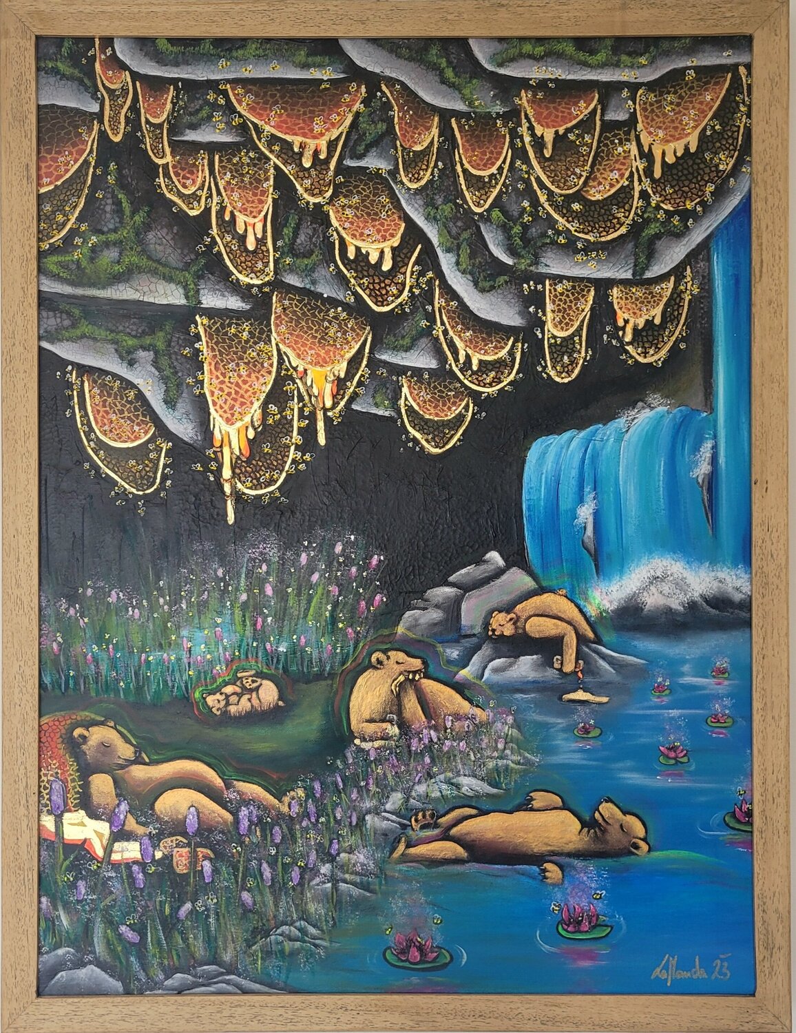 Busy Bee - lucky Bear La Manda Luminescent