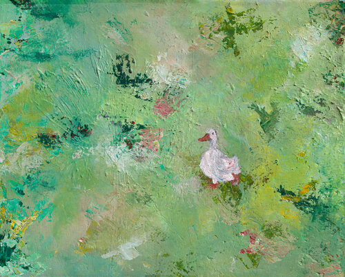 Sea of Garden von Geanina Cernica, Malerei kaufen auf Singulart
