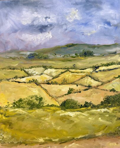 Fields van Geanina Cernica, Schilderij te koop op Singulart