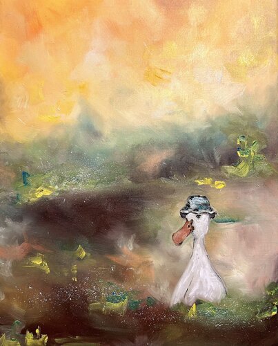 Morning Musing di Geanina Cernica, Pittura in vendita su Singulart