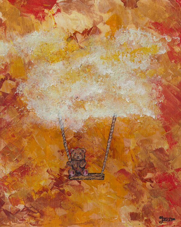 Bear in Sunrise Geanina Cernica