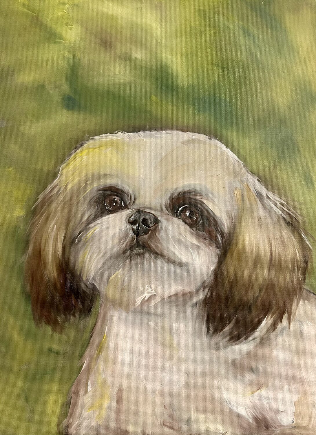 A dog’s portrait Geanina Cernica