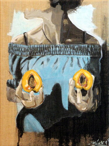 Peachy van Matthias Lück, Schilderij te koop op Singulart